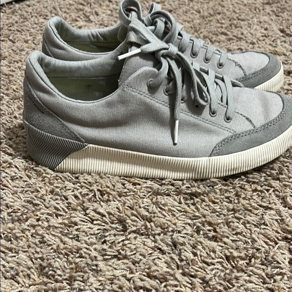 Sorel Gray Chunky Sole Sneakers